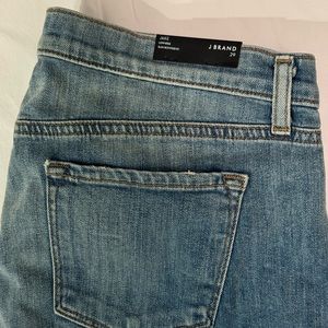 J BRAND Light-Blue “Jake” Slim-Boyfriend Jeans
